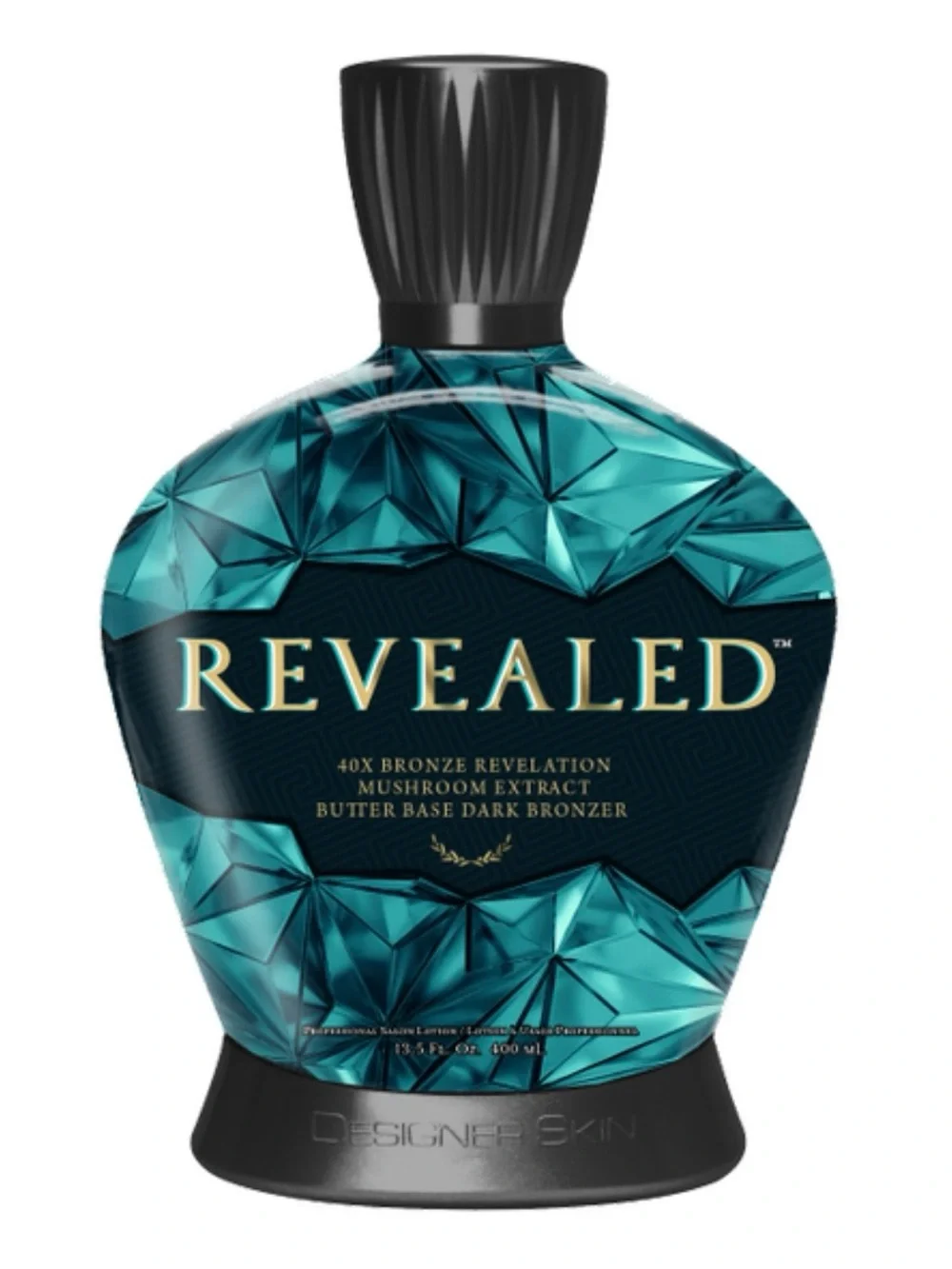 Designer Skin Revealed 40X Bronzer Indoor Tanning Lotion 13.5 fl oz Blue